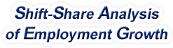 Shift-Share Analysis of Texas Employment Growth and Shift Share Analysis Tools for Texas
